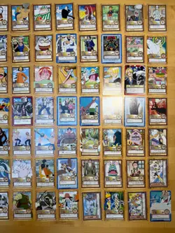 98 Card ONE PIECE Vintage Hyper Battle Lot Carddass Bandai Japanese Cards - Image 5