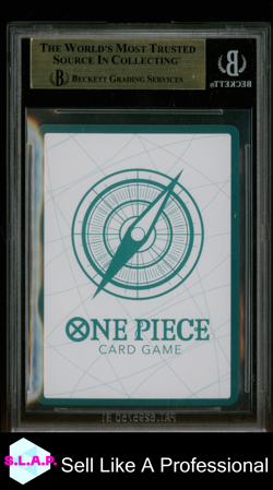 YAMATO GOLD DON!! SUPER ALT ART ONE PIECE 2025 PRB02 VOL. 2 GEM MINT JAP BGS 9.5 - Image 2