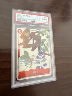 One Piece Sanji 2023 Gift Collection Promo #013 PSA 10 Gem Mint - Image 1
