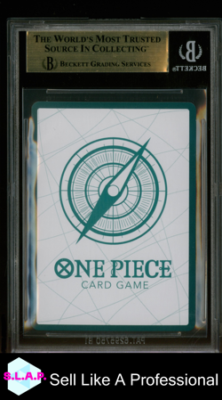 BOA HANCOCK GOLD DON!! SUPER ALT ART ONE PIECE 2025 PRB02 VOL. 2 JAP BGS 9.5 - Image 2