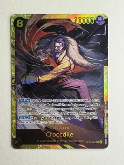 One Piece TCG English OP14-120 Crocodile SEC Foil - Image 1
