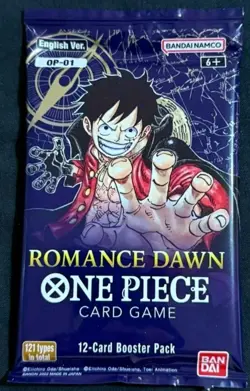 One Piece OP-01 Romance Dawn Booster Packs ENGLISH - Image 1