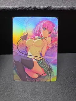 Momo Belia Deviluke TO LOVE-RU Goddess Anime ACG Doujin Waifu Holo Card - Image 1