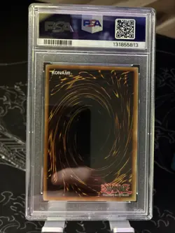 PSA 9 Yugioh Dark Magician YGLD-ENB02 1st Edition 2015 Mint Card Battle City - Image 2