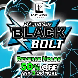 Pokemon - Black Bolt - Reverse Holo Cards - Scarlet & Violet Singles - Image 1