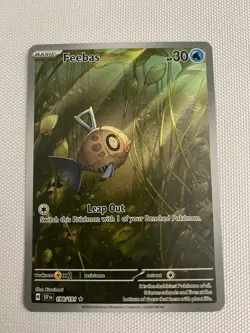 Feebas 198/191 Illustration Rare Surging Sparks Pokemon Card - Image 1