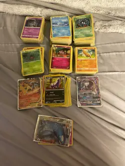 Pokemon 435 Pokemon TCG Trading Cards Collection with 6 extra card cases 636996769661 - Image 1