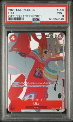 2023 ONE PIECE GIFT COLL 2023 #005 UTA PSA 9 - Image 1