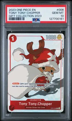 2023 ONE PIECE GIFT COLL 2023 #006 TONY TONY CHOPPER PSA 10 - Image 1