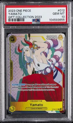 2023 ONE PIECE GIFT COLL 2023 #012 YAMATO PSA 10 - Image 1
