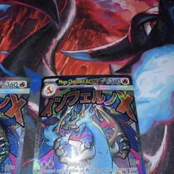 Pokemon Mega Charizard x EX 023 Promo X2. Ultra Rare Near Mint. High Grade! - Image 4