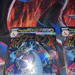 Pokemon Mega Charizard x EX 023 Promo X2. Ultra Rare Near Mint. High Grade! - Image 5