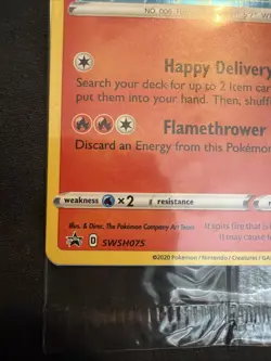 Special Delivery Charizard Pokemon Center Promo Card Sealed SWSH075 - sealed - Image 5