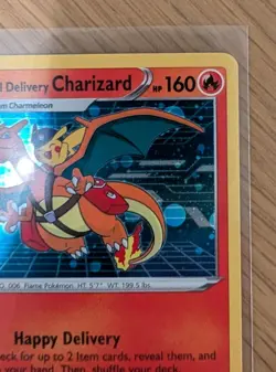 Special Delivery Charizard SWSH075 Black Star Promo Pokemon Card *New* - Image 4