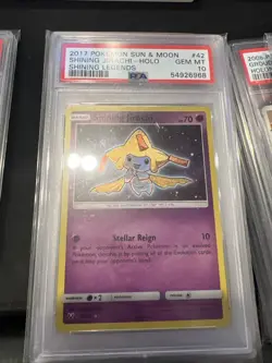 Pokemon TCG Shining Jirachi 42/73 PSA 10 Gem Mint Shining Legends Holo - Image 1