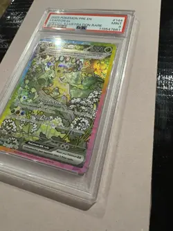 Pokemon TCG Leafeon EX Prismatic Evolutions SIR Card PSA 9 Mint #144/131 - Image 3