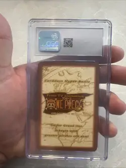 one piece graded 2001 straw hat pirates cardass card - Image 2