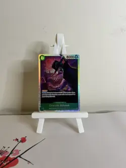 One Piece CCG Dracule Mihawk Card OP12-003 - Image 1