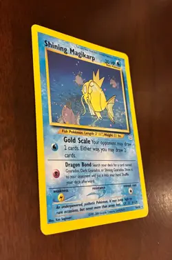 Pokemon TCG Shining Magikarp Neo Revelation Holo Card 66/64 - Image 4