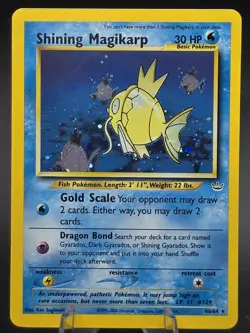 Pokemon Shining Magikarp 66/64 Secret Rare Neo Revelation NM LP - Image 1