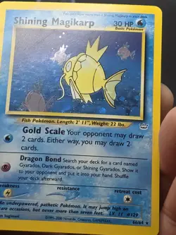 Pokemon Shining Magikarp 66/64 Secret Rare Neo Revelation NM LP - Image 3