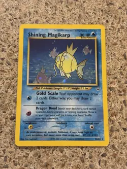 Shining Magikarp - 66/64 - Pokemon Neo Revelation Unlimited Holo Rare Card MP - Image 1