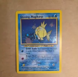 🎣 Pokemon TCG Shining Magikarp Neo Revelation Holo Card 66/64 🔥 - Image 1