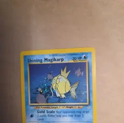 🎣 Pokemon TCG Shining Magikarp Neo Revelation Holo Card 66/64 🔥 - Image 3