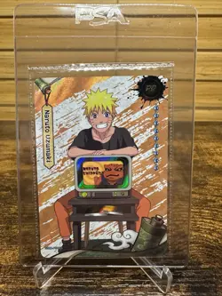 PSA Magazine X Kayou Exclusive Naruto Uzumaki SEALED Promo Card NM December 2025 - Image 1