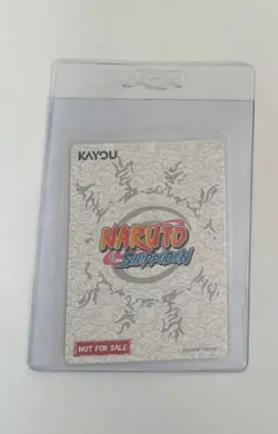 PSA Magazine X Kayou Exclusive Naruto Uzumaki SEALED Promo Card NM December 2025 - Image 2