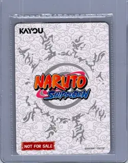 PSA Magazine X Kayou Exclusive Naruto Uzumaki SEALED Promo Card NM December 2025 - Image 2