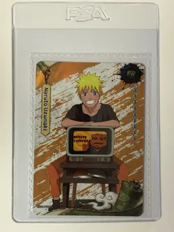 PSA Magazine X Kayou Exclusive Naruto Uzumaki SEALED Promo Card NM December 2025 - Image 1