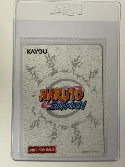 PSA Magazine X Kayou Exclusive Naruto Uzumaki SEALED Promo Card NM December 2025 - Image 2