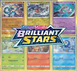 Pokemon TCG SWSH Brilliant Stars | Choose Your Card | Reverse Holo/Holo/Ultra - Image 1