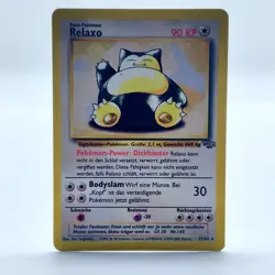 Pokemon TCG Karte - 27/64 Relaxo Dschungel Deutsch Rare EXC - Image 1