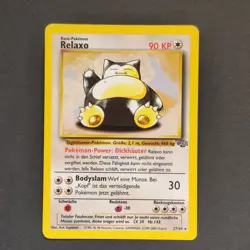 Pokemon TCG Karte - 27/64 Relaxo Dschungel Deutsch Rare EXC - Image 2