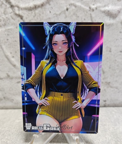 Shinobu Trading Card Waifu Goddess Story Anime Girl holo Karte Manga Full Art - Image 1