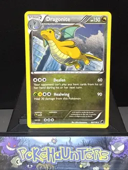 Pokemon Card Dragonite 83/116 Plasma Freeze Cosmos Holo Rare Swirl Near Mint - Image 1