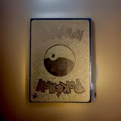 Pokemon Charmander, Bulbasaur & Squirtle Gold Foil Rare Fan Made Trading Card. - Image 2