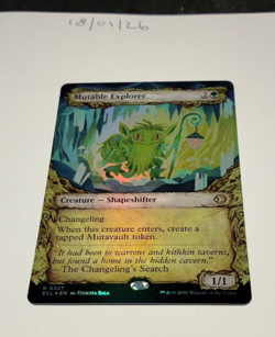 Magic the Gathering MTG Mutable Explorer Rare Showcase FOIL Card NM/M Eclipsed - Image 1