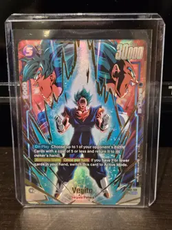 Dragon Ball Fusion World, Vegito SCR FB02-139 Secret Rare Alternate Art Card Eng - Image 1