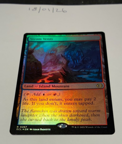 Magic the Gathering MTG Steam Vents x1 Rare FOIL Card NM/M Eclipsed - Image 1