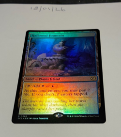 Magic the Gathering MTG Hallowed Fountain x1 Rare FOIL Card NM/M Eclipsed - Image 1