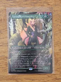 MTG Springheart Nantuko (Borderless) - Modern Horizons 3 #341 Magic Card Rare NM - Image 2