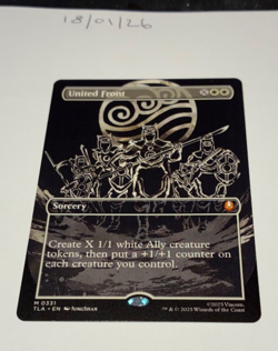 Magic the Gathering MTG United Front x1 Mythic Borderless Card NM/M Avatar - Image 1