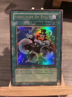 Carte Yu-Gi-Oh! Simulacre De Bulle DP1-FR024 1ere edition Ultra Rare card - Image 2