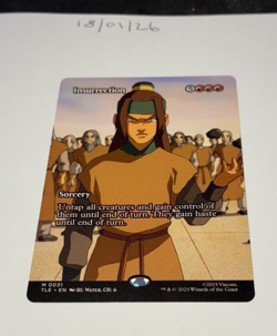 Magic the Gathering MTG Insurrection x1 Borderless Card NM/M Avatar - Image 1