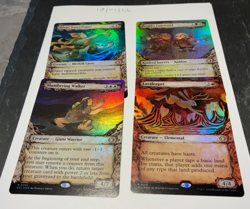 Magic the Gathering MTG Assorted x4 Rare Showcase FOIL Cards NM/M - Image 1