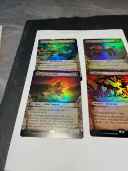 Magic the Gathering MTG Assorted x4 Rare Showcase FOIL Cards NM/M - Image 2