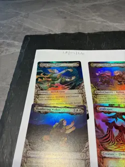 Magic the Gathering MTG Assorted x4 Rare Showcase FOIL Cards NM/M - Image 3